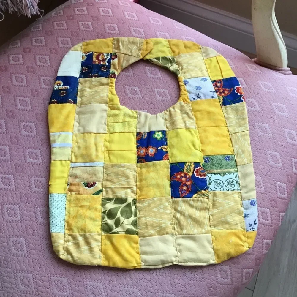 3/$25 or $12 ea. NWT Reversible Baby Bib in Yellows